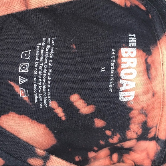 Bleach Dyed "Your Body Is A Battleground" Tee - Picture 6 of 8